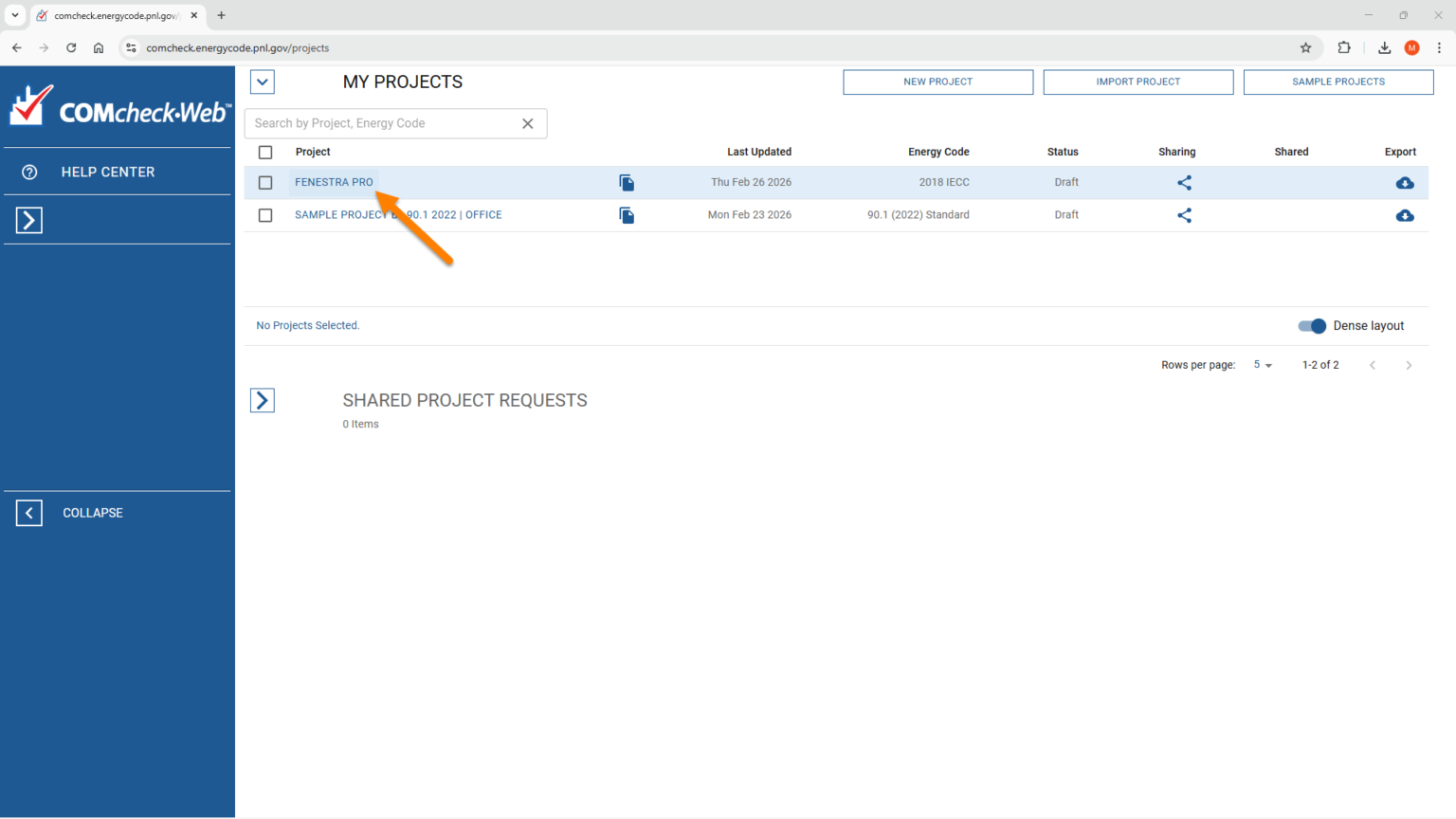 Reintroducing COMcheck Export for Building Envelope